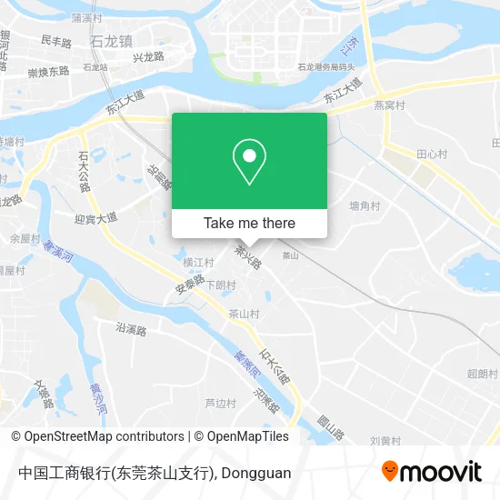 中国工商银行(东莞茶山支行) map