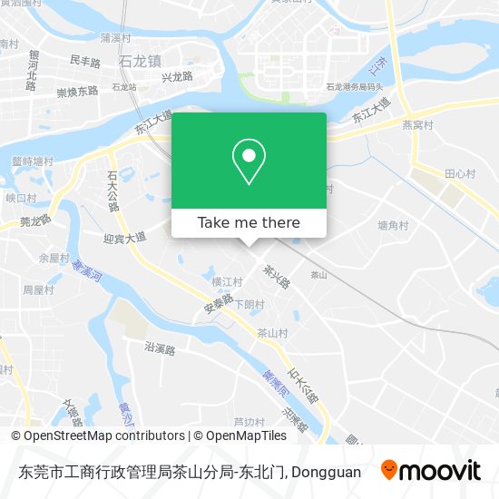 东莞市工商行政管理局茶山分局-东北门 map