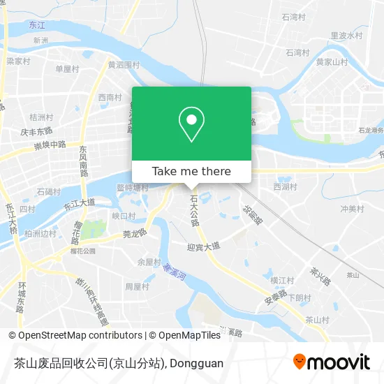 茶山废品回收公司(京山分站) map