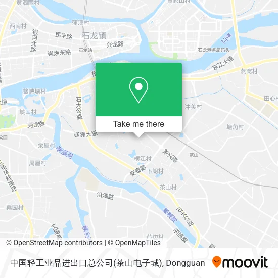 中国轻工业品进出口总公司(茶山电子城) map