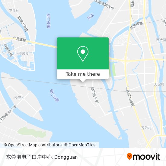 东莞港电子口岸中心 map