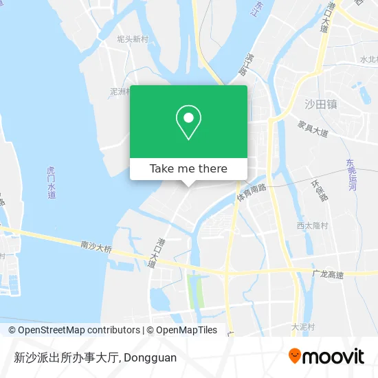 新沙派出所办事大厅 map