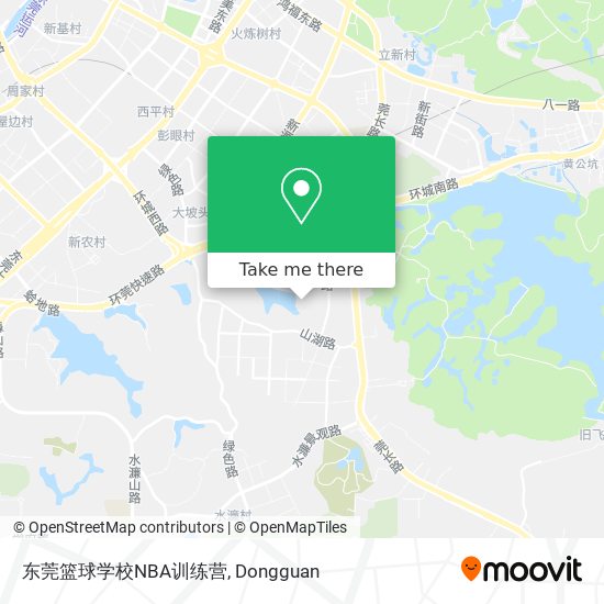 东莞篮球学校NBA训练营 map