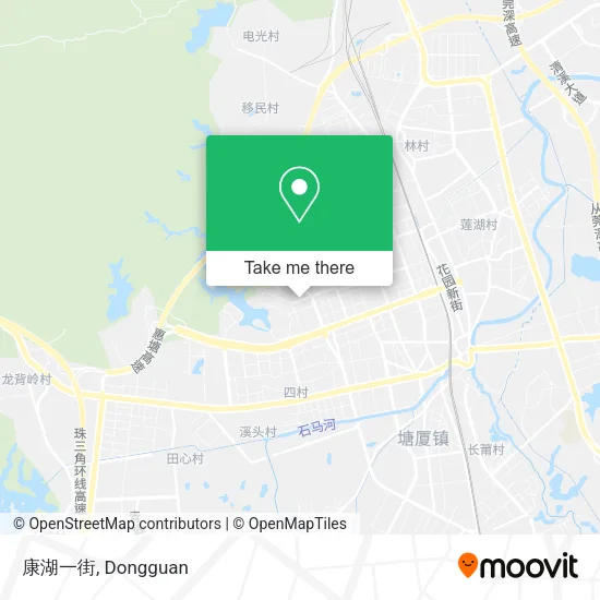 康湖一街 map