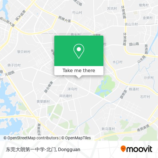 东莞大朗第一中学-北门 map
