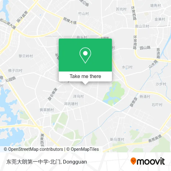 东莞大朗第一中学-北门 map