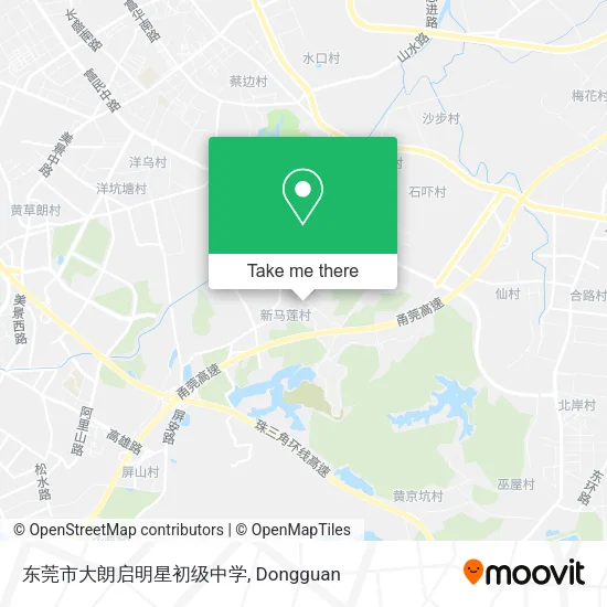 东莞市大朗启明星初级中学 map