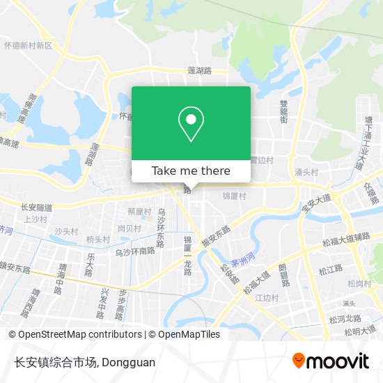 长安镇综合市场 map