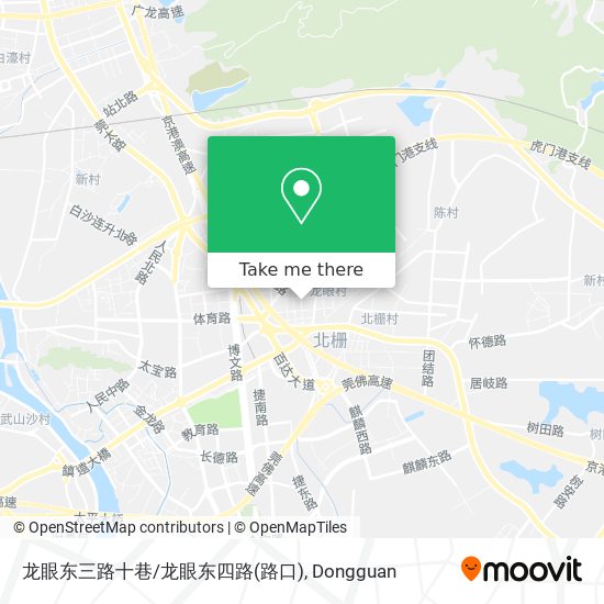 龙眼东三路十巷/龙眼东四路(路口) map