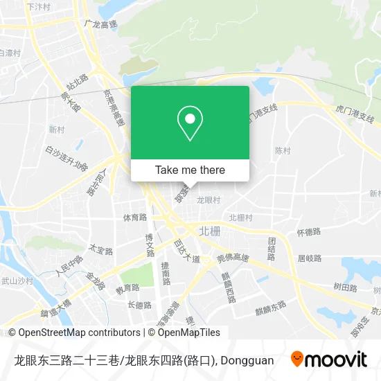 龙眼东三路二十三巷/龙眼东四路(路口) map