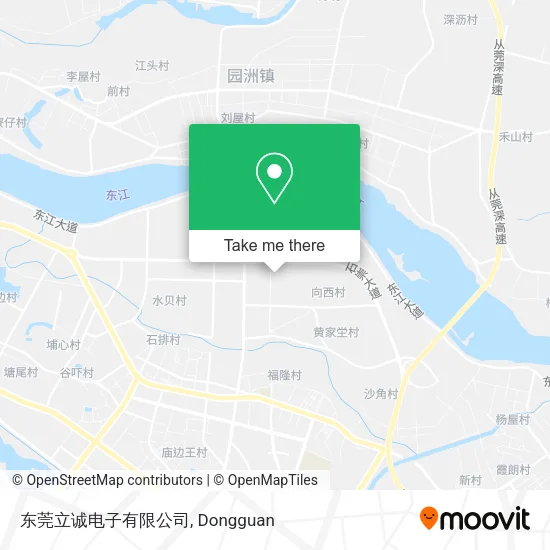东莞立诚电子有限公司 map