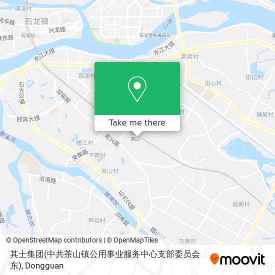 其士集团(中共茶山镇公用事业服务中心支部委员会东) map