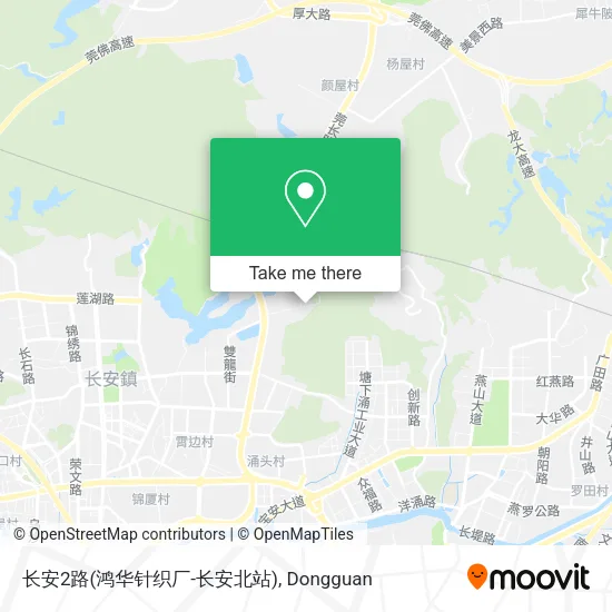 长安2路(鸿华针织厂-长安北站) map