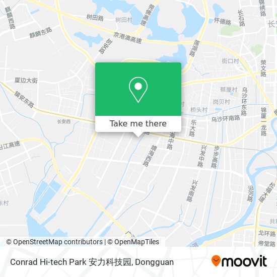 Conrad Hi-tech Park 安力科技园 map