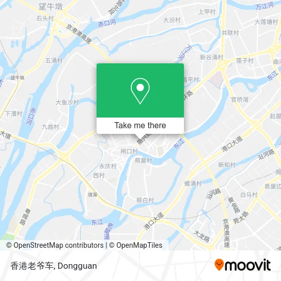 香港老爷车 map