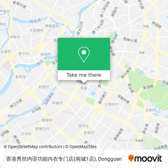 香港秀丝内语功能内衣专门店(南城1店) map