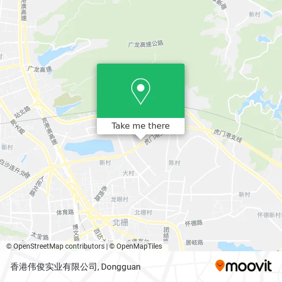 香港伟俊实业有限公司 map