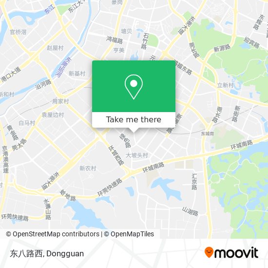 东八路西 map