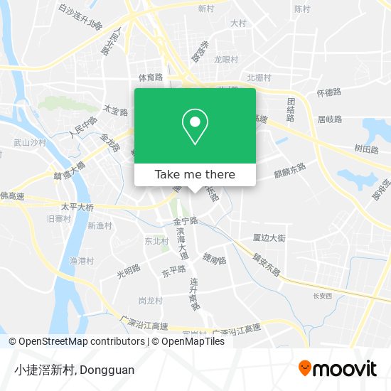 小捷滘新村 map