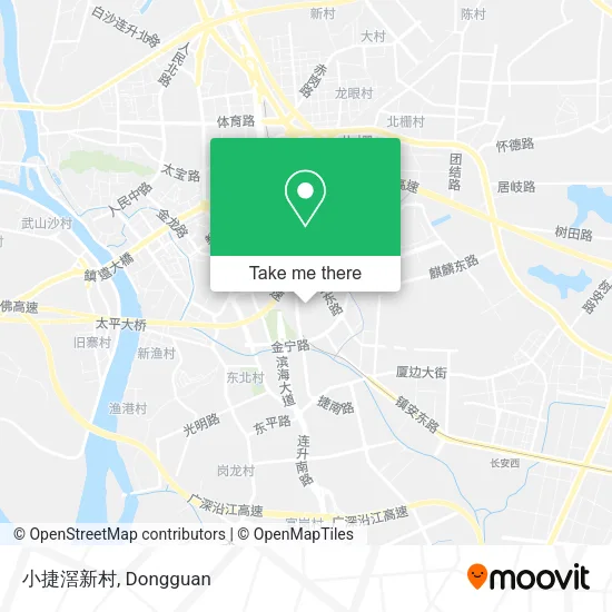 小捷滘新村 map