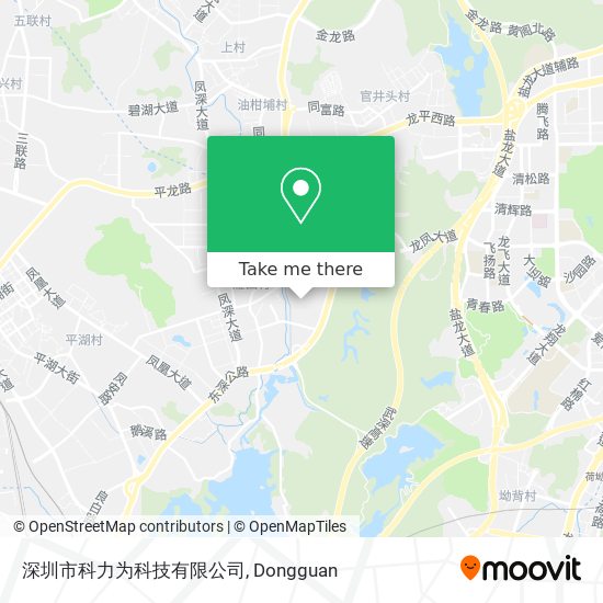 深圳市科力为科技有限公司 map