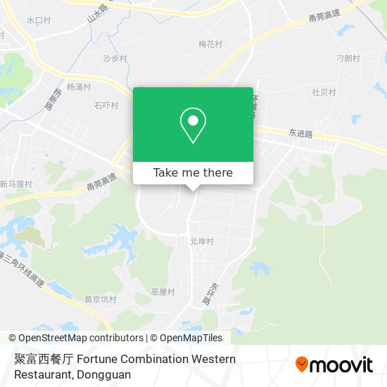 聚富西餐厅 Fortune Combination Western Restaurant map