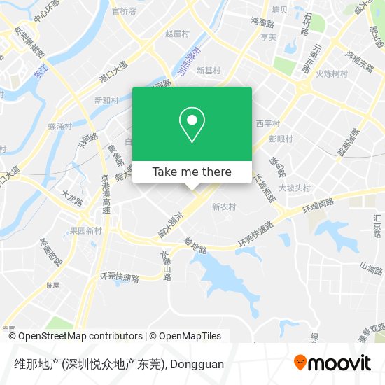 维那地产(深圳悦众地产东莞) map
