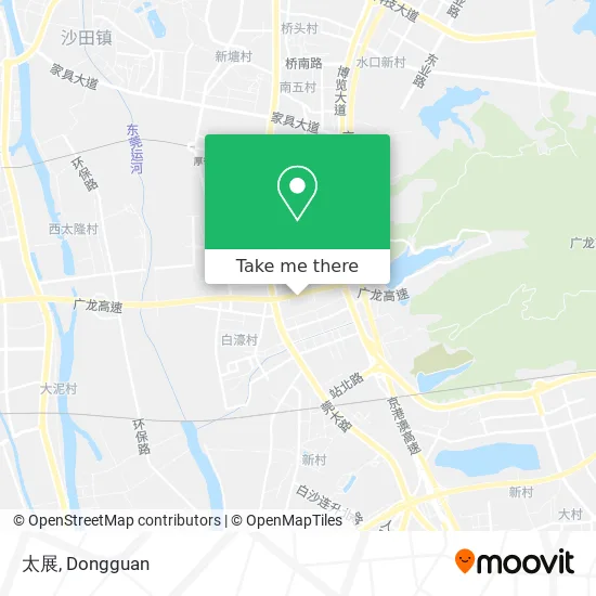 太展 map