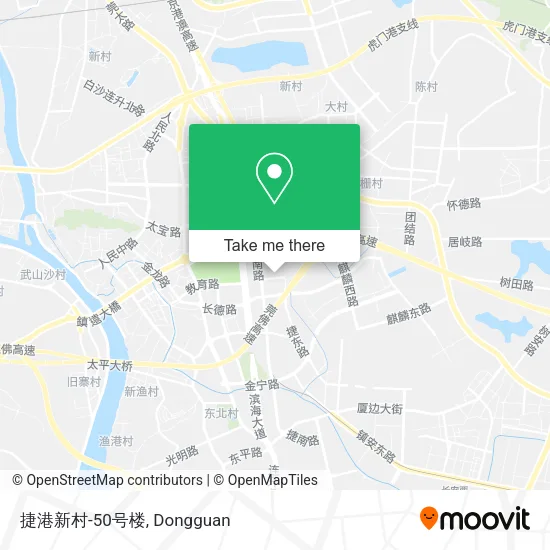 捷港新村-50号楼 map