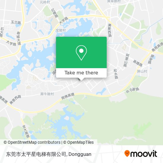 东莞市太平星电梯有限公司 map