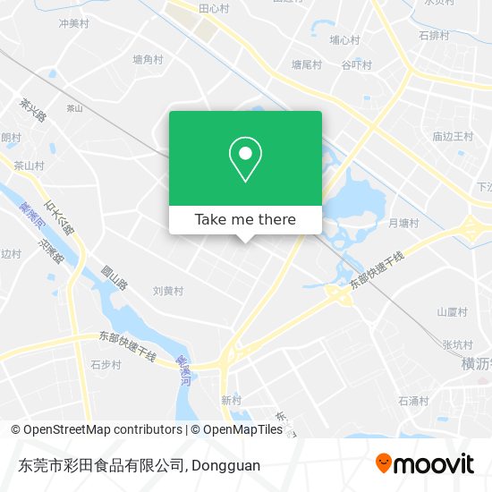 东莞市彩田食品有限公司 map