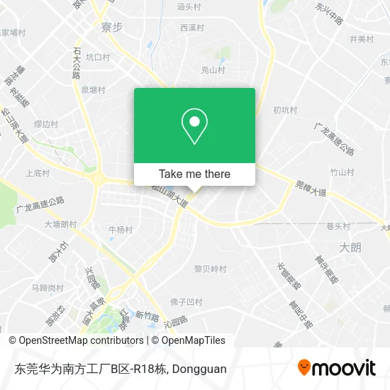 东莞华为南方工厂B区-R18栋 map