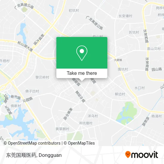 东莞国顺医药 map