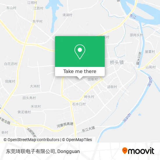 东莞琦联电子有限公司 map