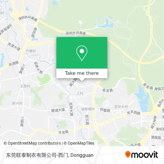 东莞联泰制衣有限公司-西门 map
