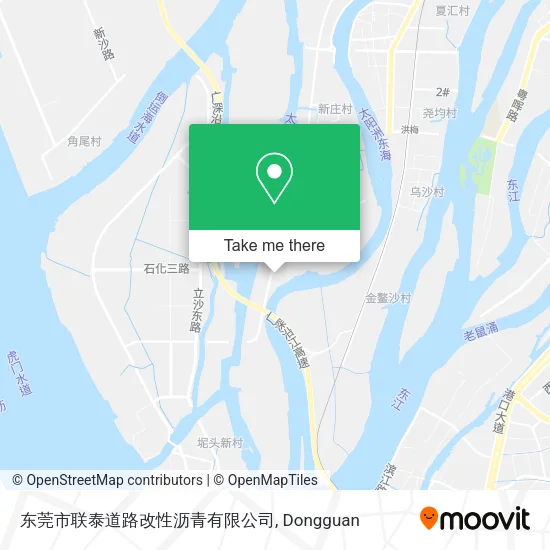 东莞市联泰道路改性沥青有限公司 map