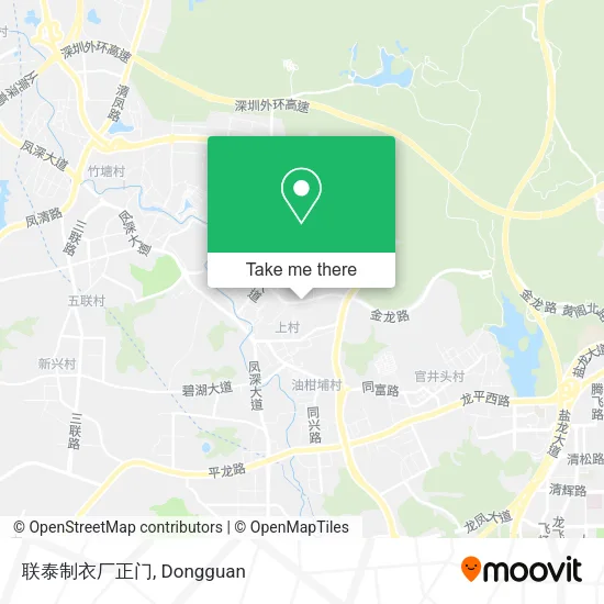 联泰制衣厂正门 map