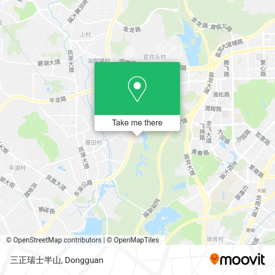 三正瑞士半山 map