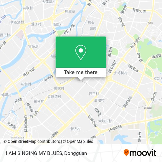 I AM SINGING MY BLUES map