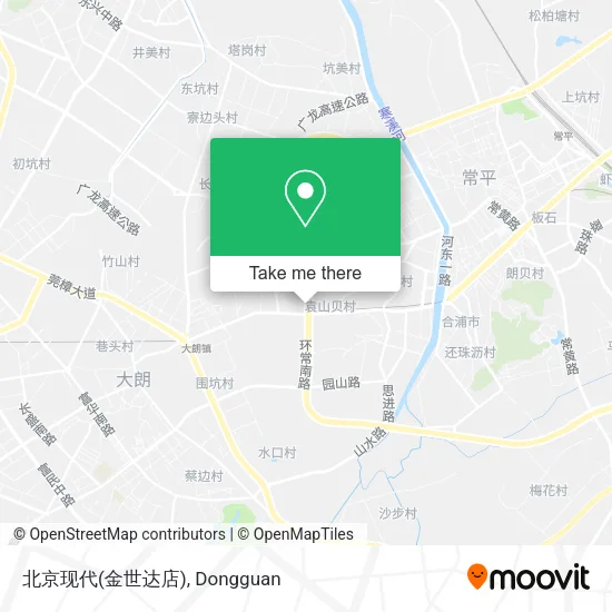 北京现代(金世达店) map