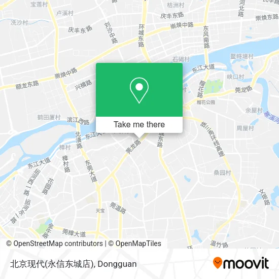 北京现代(永信东城店) map