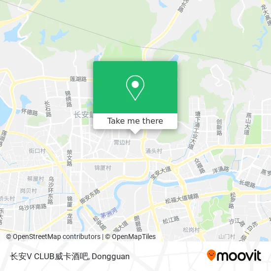 长安V CLUB威卡酒吧 map