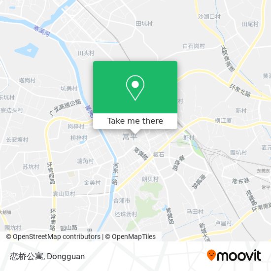 恋桥公寓 map