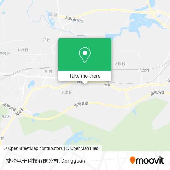 捷冶电子科技有限公司 map