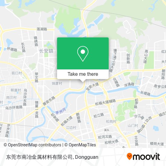 东莞市南冶金属材料有限公司 map