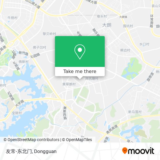 友常-东北门 map