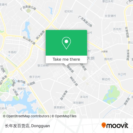 长年发百货店 map