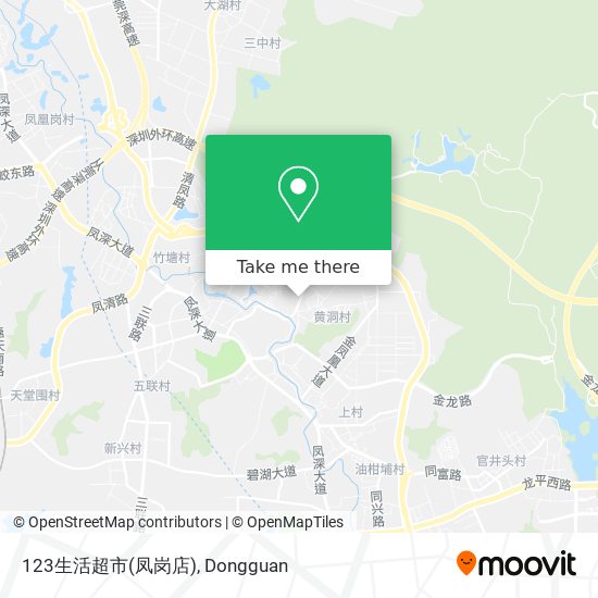 123生活超市(凤岗店) map