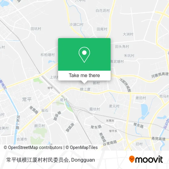 常平镇横江厦村村民委员会 map