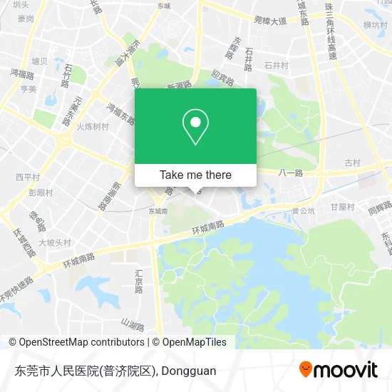 东莞市人民医院(普济院区) map